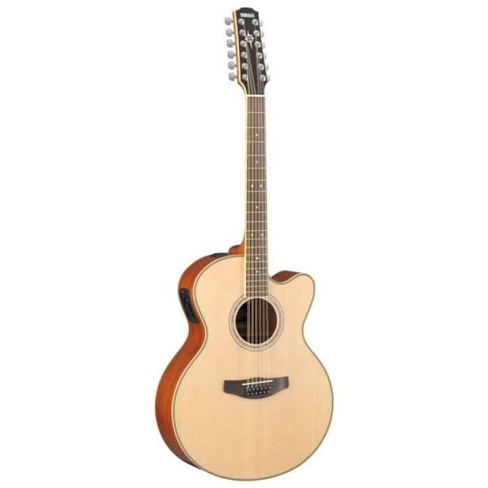 Yamaha CPX700II 12 String Electro Acoustic, Natural front view