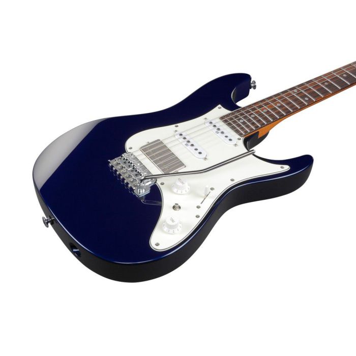 Ibanez AZ2204Nw DTB Electric Guitar Dark Tide Blue, body closeup