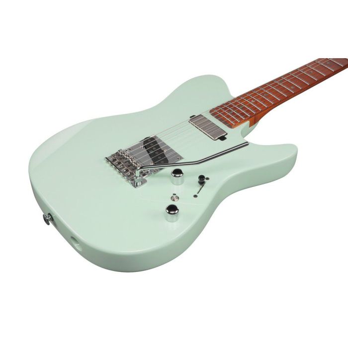 Ibanez AZS2200 MGR Electric Guitar Mint Green, body closeup