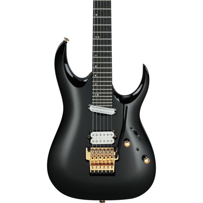 Ibanez RGA622XH BK Electric Guitar Black, body closeup