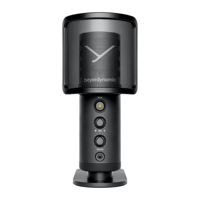 Beyerdynamic FOX Professional USB Microphone front with shield