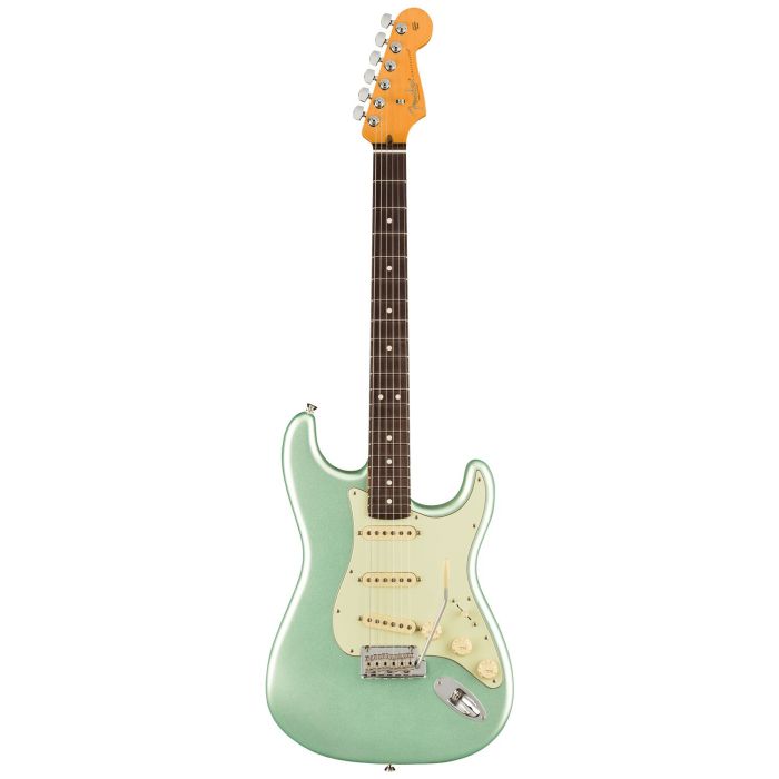 Fender American Professional II Stratocaster RW, Mystic Surf Green front view