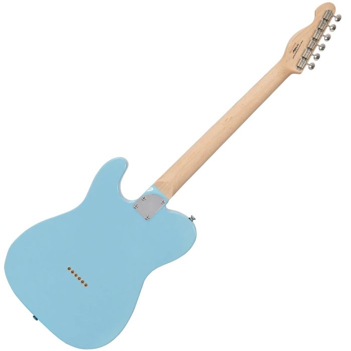 Vintage V72 Electric Guitar Laguna Blue back