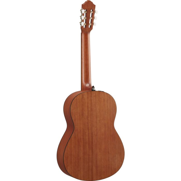 Yamaha CGX122MC Classical Guitar Cedar Top Natural back