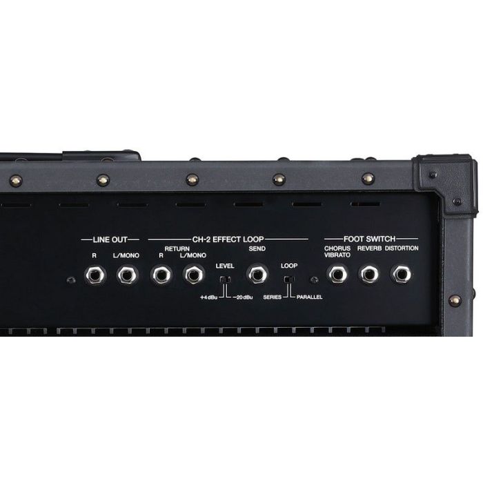 Roland JC-120 Jazz Chorus Combo Guitar Amplifier rear panel inputs