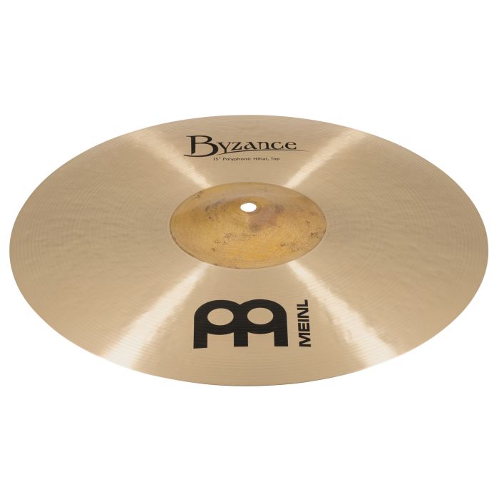 Meinl 15 Byzance Traditional Polyphonic Hihat top angle