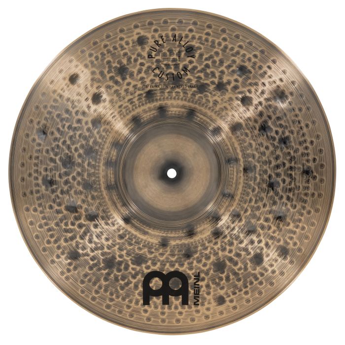 Meinl 18 Pure Alloy Custom Extra Thin Hammered Crash top