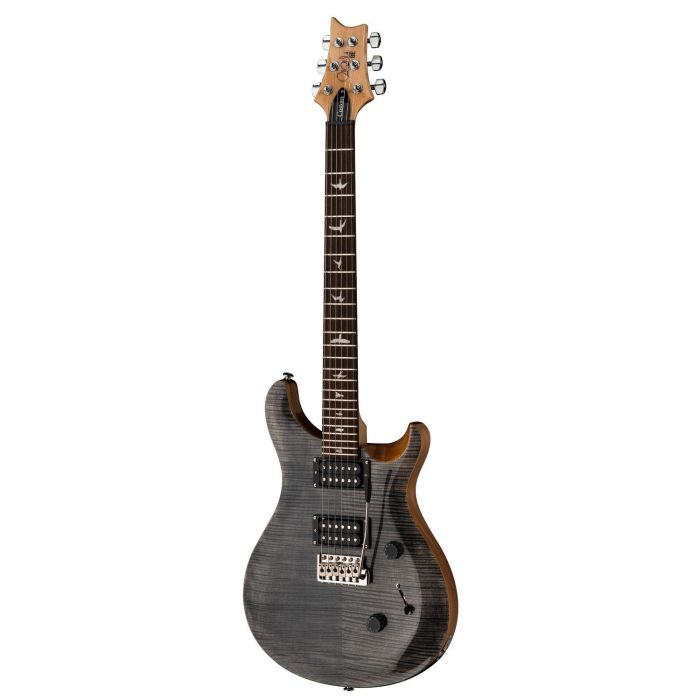 PRS SE CUSTOM 24 CH Charcoal, tilted view