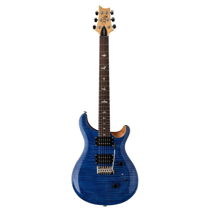 PRS SE CUSTOM 24 FE Faded Blue, front view