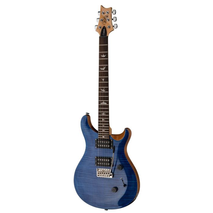 PRS SE CUSTOM 24 FE Faded Blue, tilted view