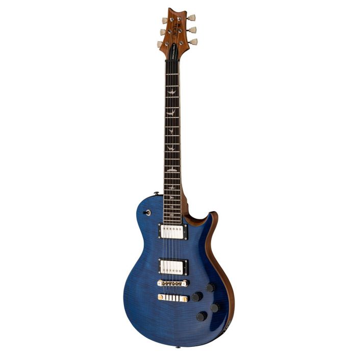 PRS McCARTY 594 SINGLECUT FE Faded Blue, tilted view