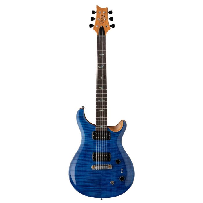 PRS SE PAULS GUITAR FE Faded Blue, front view