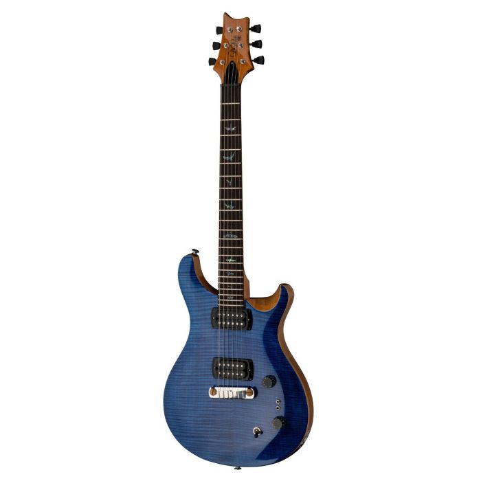 PRS SE PAULS GUITAR FE Faded Blue, tilted view