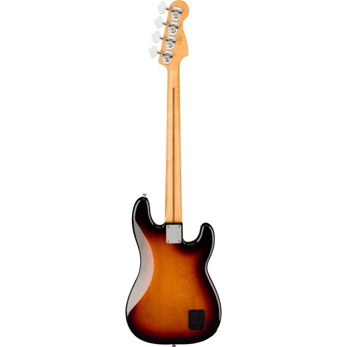 Fender Player Plus Active Precision Bass LH PF 3 Tone Sunburst, rear view