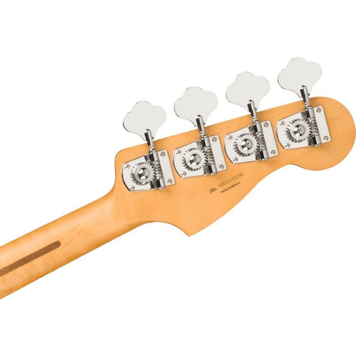 Fender Player Plus Active Precision Bass LH PF 3 Tone Sunburst, headstock rear