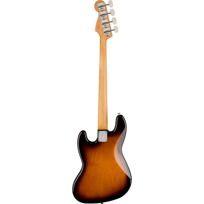 Fender Gold Foil Jazz Bass EB 2 Tone Sunburst, rear view