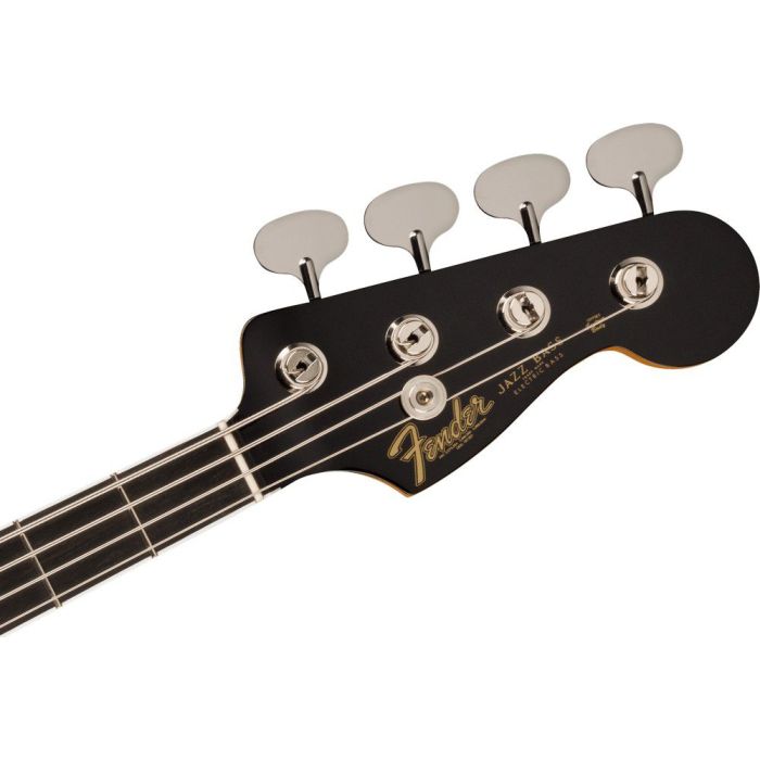 Fender Gold Foil Jazz Bass EB 2 Tone Sunburst, headstock front