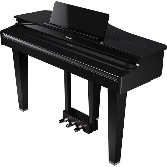 Closed lid view of the Roland GP-3 Digital Piano