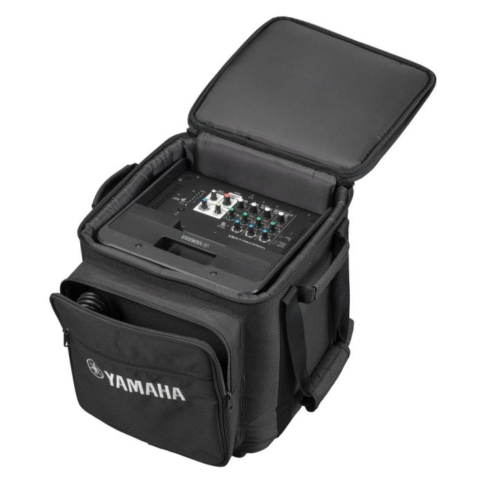 Open view of the Yamaha CASE-STP200 Carrying Case