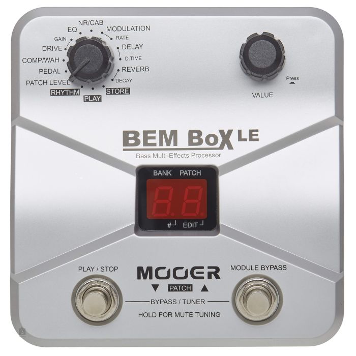 Mooer Bemboxle Bass Multi FX Processor front