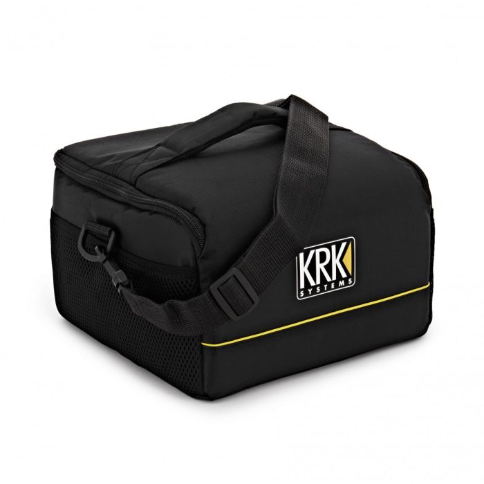 Carry bag included with the KRK GOAux 3 Portable Studio Monitor System