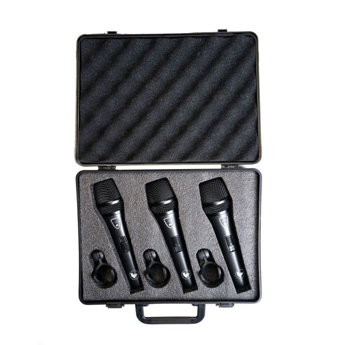 Trumix UM-VM-603 Dynamic Vocal Mic 3 Pack In Case Overview