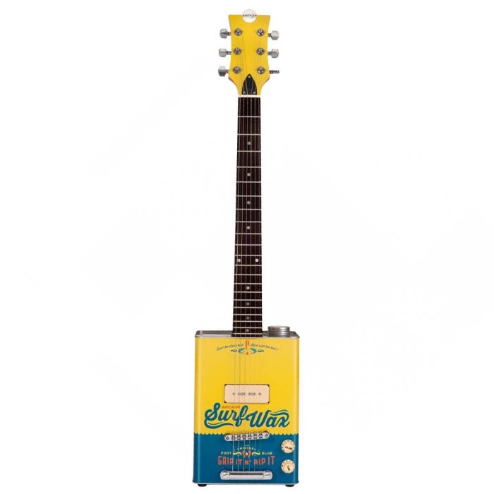 Bohemian Oil Can Guitar P90, Surf Wax Front