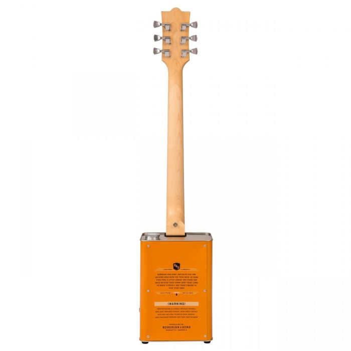 Bohemian Oil Can Guitar 2 P90, TNT Back