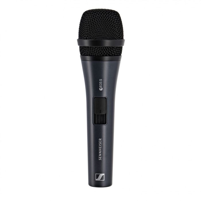 Sennheiser e835S Cardioid Vocal Mic with Switch Front
