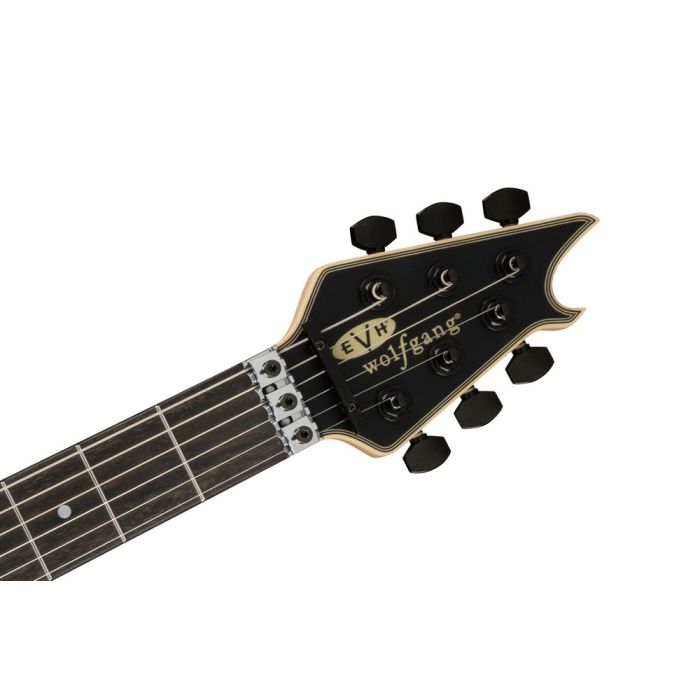 Evh Mij Series Evh Signature Wolfgang EB Stealth, Headstock front