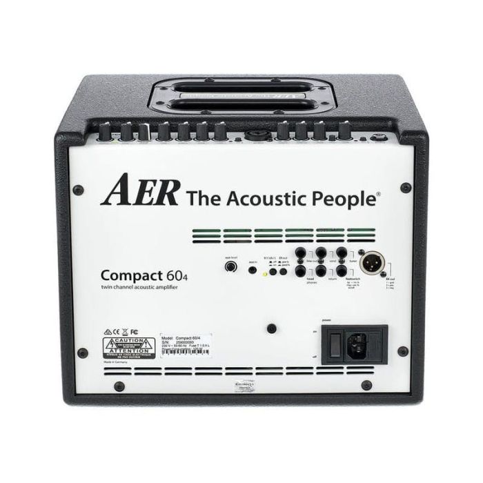 AER Compact 604 MK4 Black High Gloss back