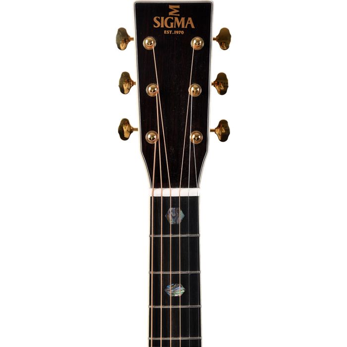 Sigma SOMR-45 Acoustic Guitar headstock front