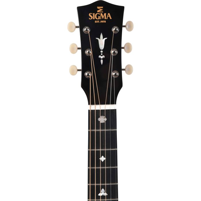Sigma SLM-SG00-AN Acoustic Guitar Special Edition headstock