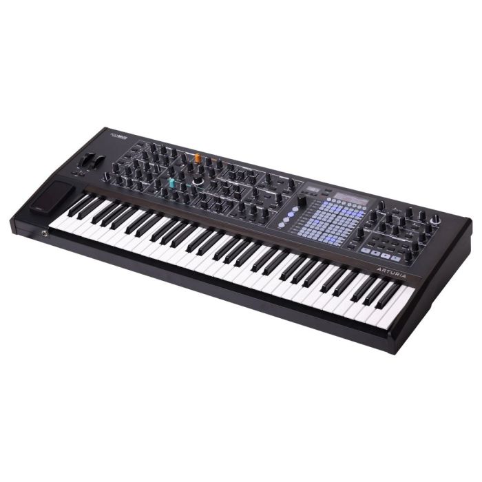 Arturia Polybrute Noir Edition 61-Note Synthesizer right-angled view