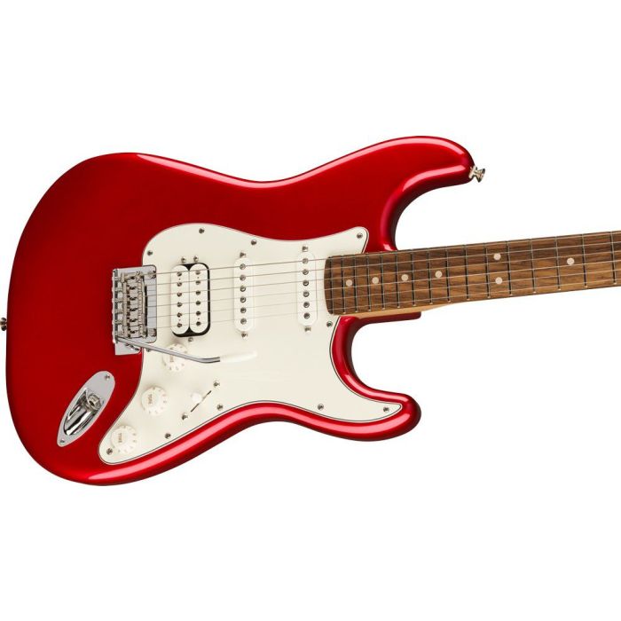 Fender Player Stratocaster Hss Pf Candy Apple Red, angled view