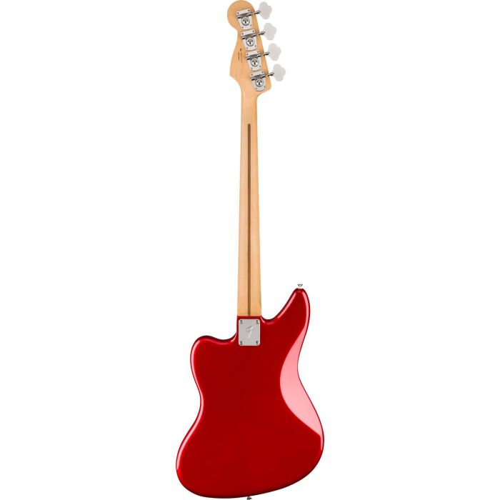 Fender Player Jag Bass Pf Candy Apple Red, rear view
