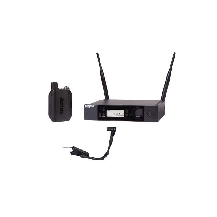 Shure GLXD14R+/B98 Digital Wireless Rack Instrument System