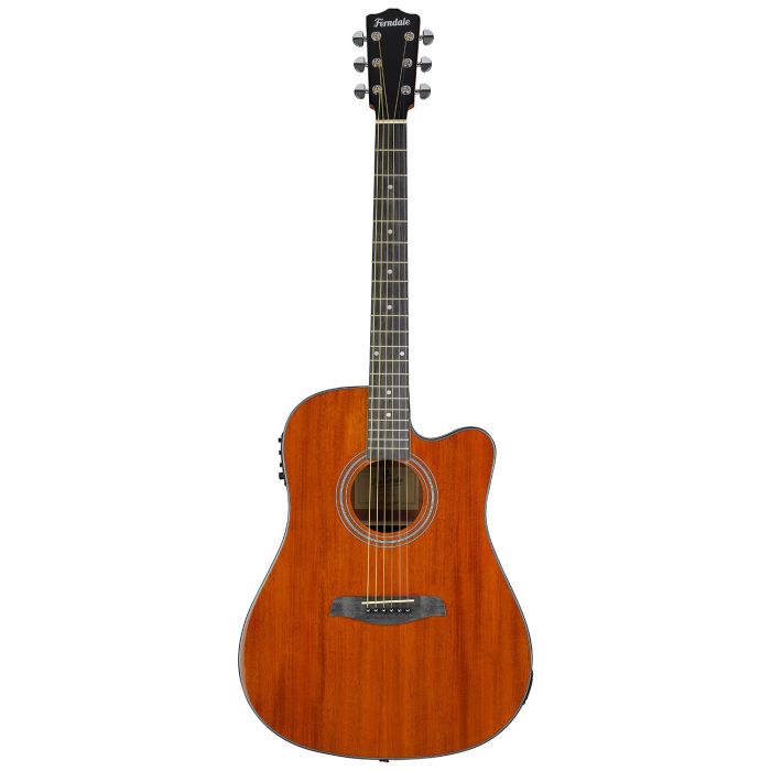 Ferndale D2 CE Dreadnought Electro Acoustic Mahogany, front view