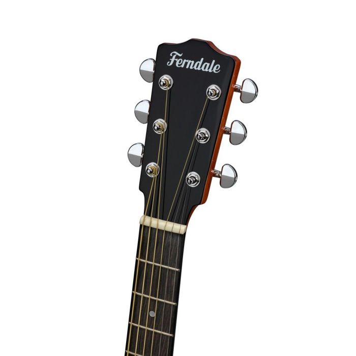 Ferndale GA2 Grand Auditorium Acoustic Guitar Mahogany, headstock closeup