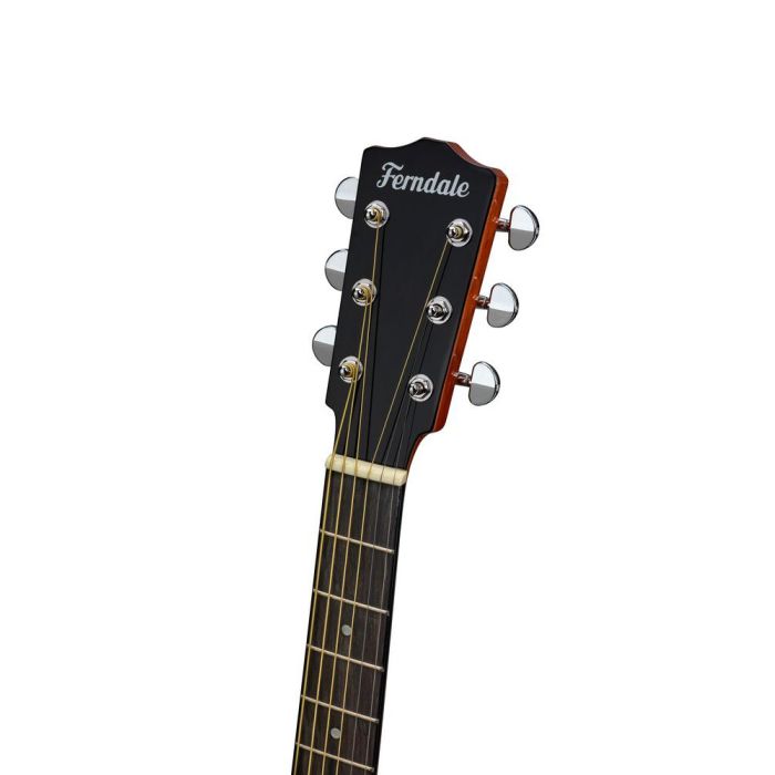 Ferndale D3 E Dreadnought Electro Acoustic Guitar Spruce, headstock closeup