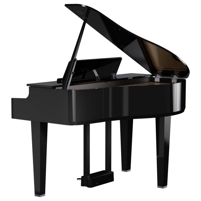 Roland GP-6 Digital Grand Piano, Polished Ebony Back