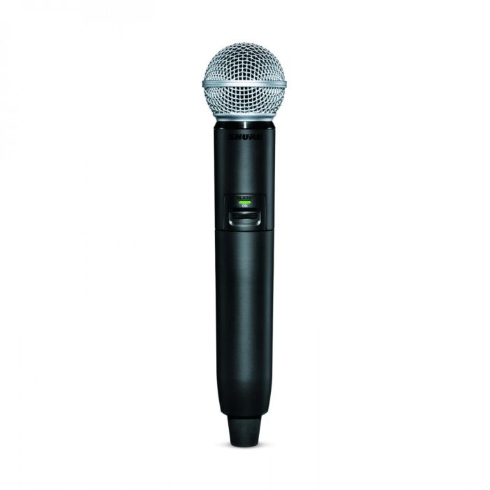 Shure GLXD24+/SM58 Digital Wireless Handheld System With SM58, Microphone view