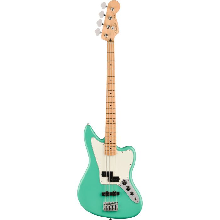 Fender Player Jag Bass Mn Sea Foam Green, front view