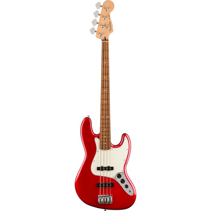 Fender Player Jazz Bass Pf Candy Apple Red, front view