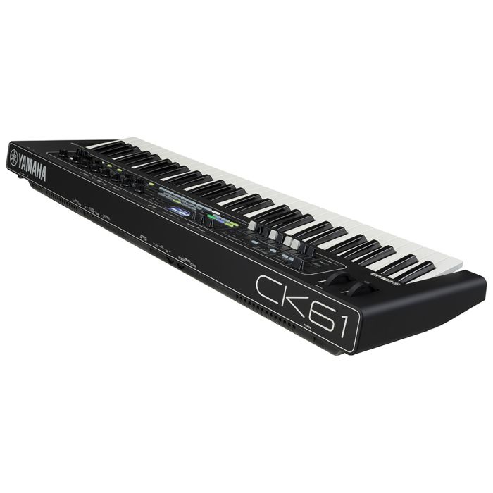 Yamaha CK61 61-Key Stage Keyboard Back Angled