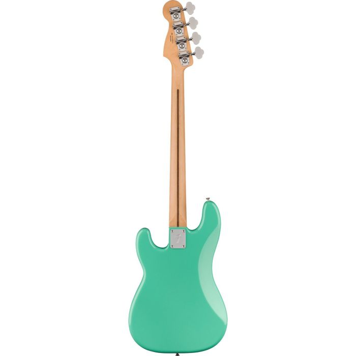 Fender Player Precision Bass PF, Sea Foam Green rear view