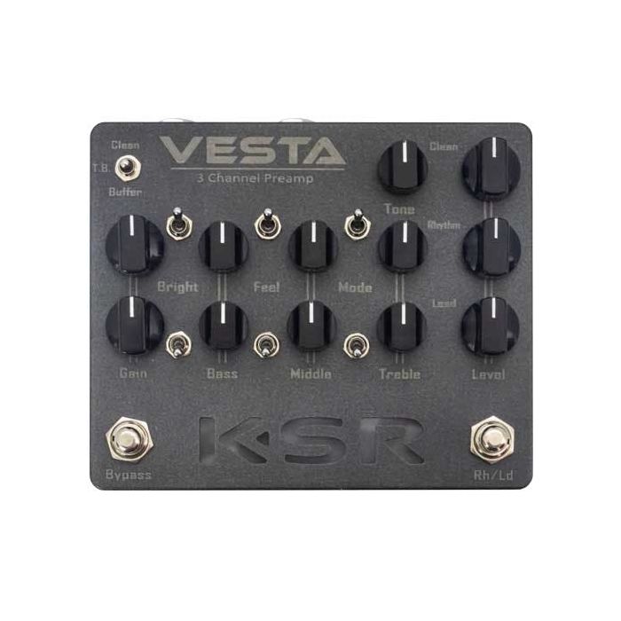KSR Amplification Vesta 3 Channel 80s/90s PreAmp Pedal