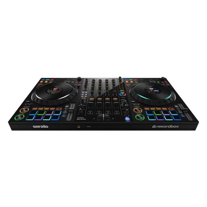 Pioneer DDJ-FLX10 DJ Controller for rekordbox & Serato DJ Front Angle