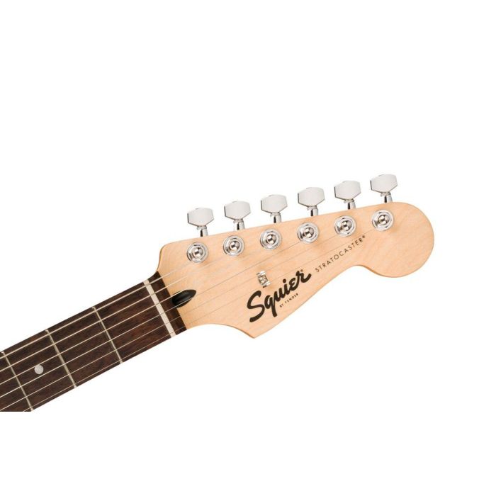 Squier Sonic Stratocaster IL Ultraviolet, headstock front