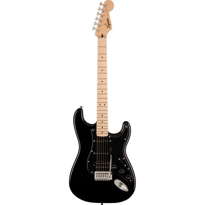 Squier Sonic Stratocaster Hss MN BPG Black, front view